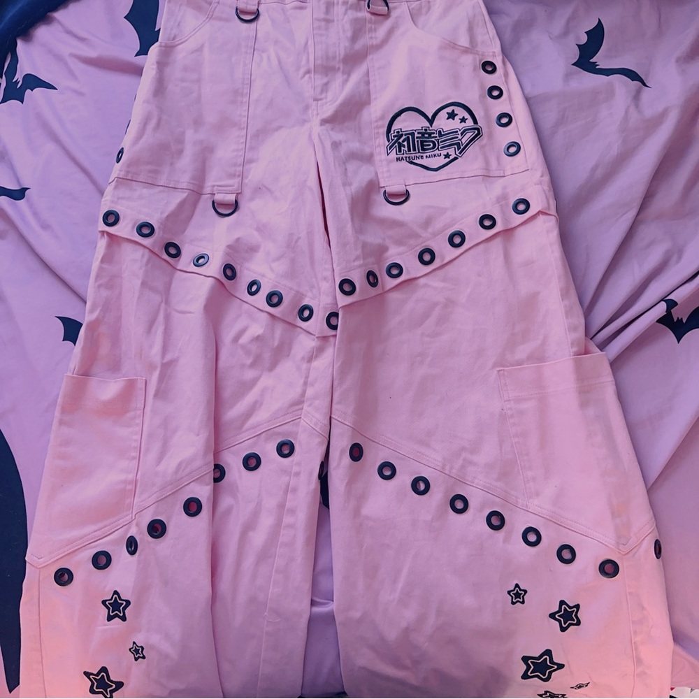 Dolls kill Hatsune Miku cargo pants M